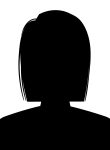 Silhouette avatars. Persons office professional profiles, anonymous heads. Female and male faces black portraits icons, vector faceless social template set
